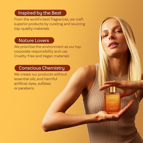 🔥Last Day: 50% OFF  TAILEDEN Honey Oud Unisex Eau de Parfum