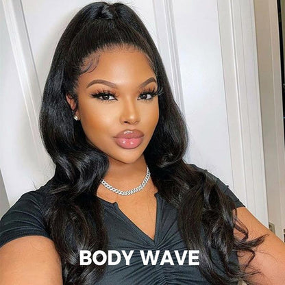 UP TO 70%OFF🔥Pre-Cut Lace Kinky Straight 360 Full Lace Frontal Glueless Wig With Invisi Drawstring Pre Plucked Human Hair Wig